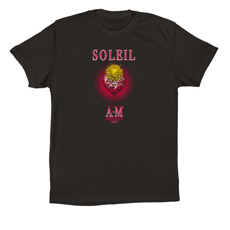 Authored Majesty Soleil, a Black Premium Cotton Tee
