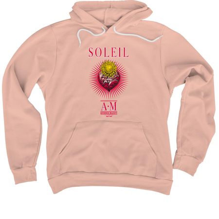 Authored Majesty Soleil, a Peach Premium Pullover Hoodie