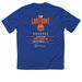 Lakefront T1D T-Shirt, a True Royal Classic Performance Tee (back-view)