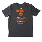 Lakefront T1D T-Shirt, a Anthracite Nike Dri-FIT Jersey Blend Performance Tee (back-view)