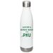 Oscar?s Birdie Bash ? Water Bottle, a White Stainless Steel Water Bottle