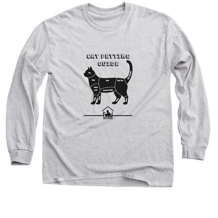 Petting Guide, a Sport Grey Classic Long Sleeve Tee