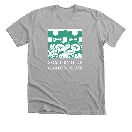 Somerville Garden Club Shirt, a Athletic Heather Premium Unisex Tee