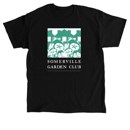 Somerville Garden Club Shirt, a Black Classic Unisex Tee
