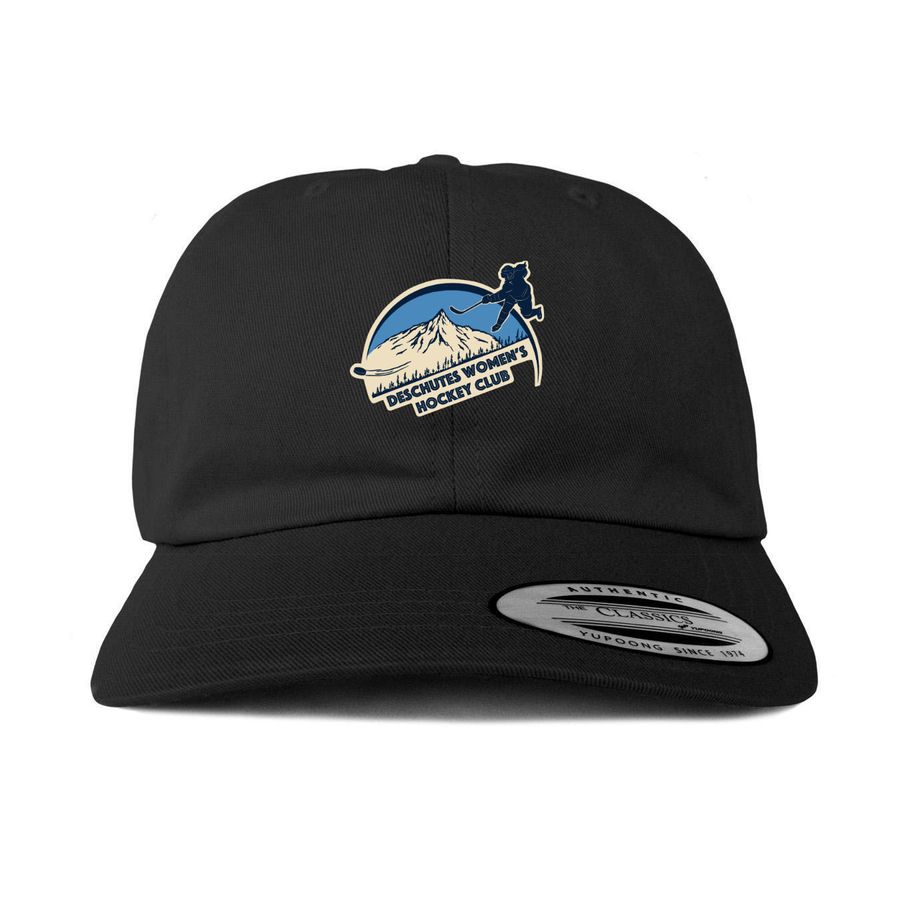 Hats, a Black Printed Classic Baseball Cap