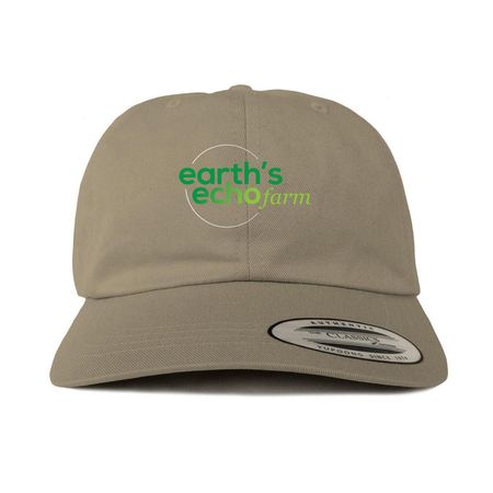 Earth's Echo Farm Hats, a Khaki Printed Classic Baseball Cap