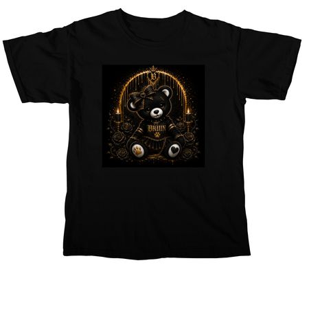 A little bite of school spirit&nbsp;, a Black Comfort Colors Unisex Tee