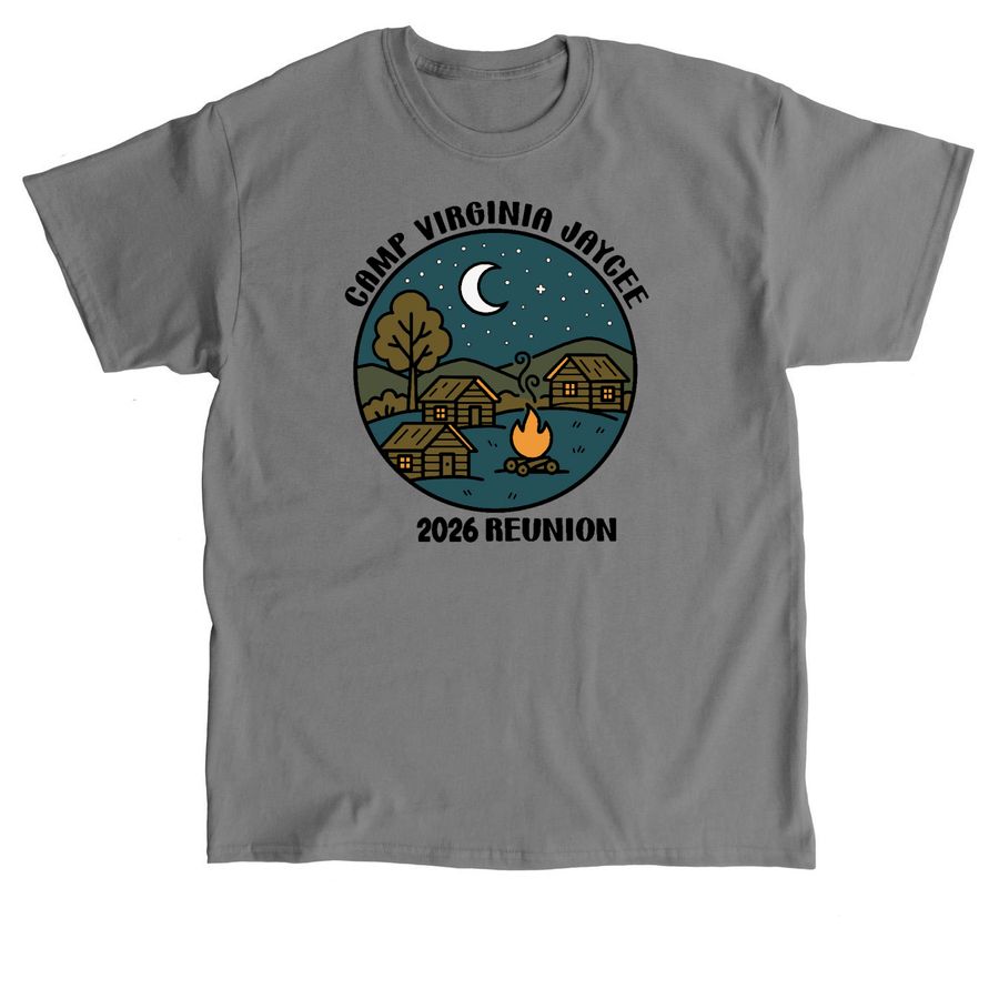 Camp Virginia Jaycee Reunion&nbsp;, a Charcoal Classic Unisex Tee
