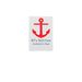 BT's ALS Crew Yard Flag, a White 12" x 18" Yard Flag