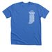 Small Town, Big Heart, a Heather True Royal Premium Unisex Tee
