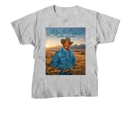 In Memory Of Dad, a Sport Grey Youth Unisex Tee