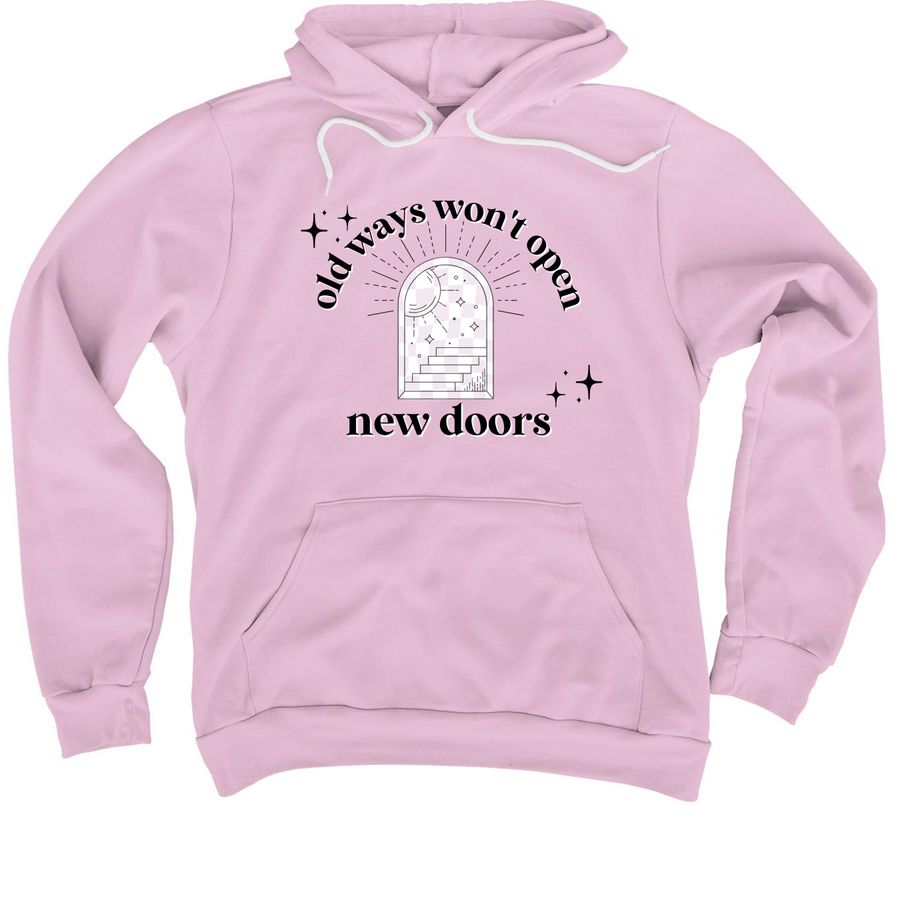 Old Ways & New Doors, a Lilac Premium Pullover Hoodie