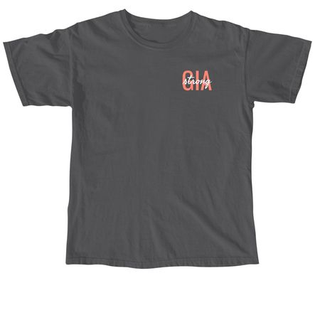 #GiaStrong, a Pepper Comfort Colors Unisex Tee