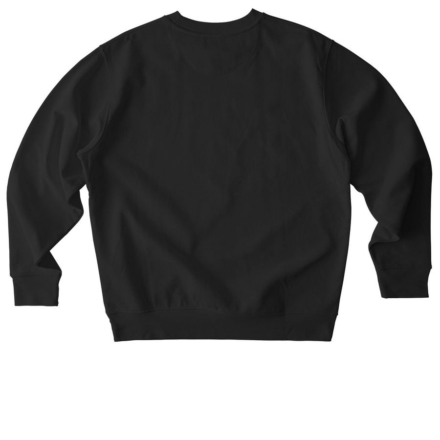 I Don?t Sweat, I Sparkle, a Black Stanley/Stella Unisex Changer 2.0 Crewneck Sweatshirt (back-view)