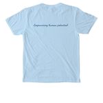 IFA for Behavior Change Pocket Tees, a Chambray Comfort Colors Pocket Tee (back-view)