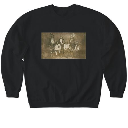 Bdewakantunwan&nbsp;, a Black Softstyle Crewneck Sweatshirt