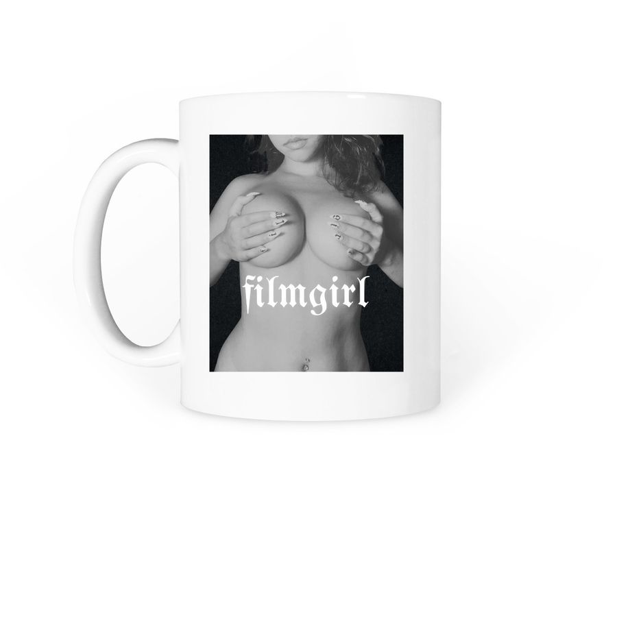 Tiddy Mug, a White Coffee Mug (back-view)