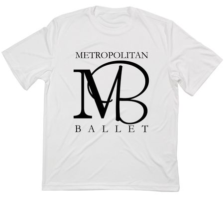 Dri-Fit Company Wear- White, a White Classic Performance Tee