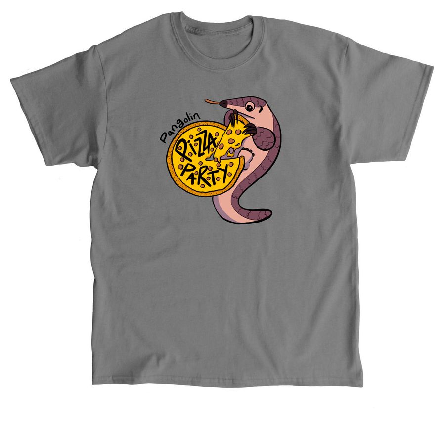 Phoenix AAZK's Pangolin Pizza Party!, a Charcoal Classic Unisex Tee