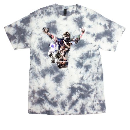 THIS IS IT COLLECTION, a Grey Crystal Tie Dye Tee