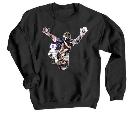 THIS IS IT COLLECTION, a Black Crewneck Sweatshirt