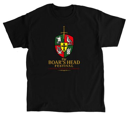 Sword & Shield, a Black Classic Unisex Tee