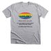 Join us in celebrating Pride Month!, a Athletic Heather Premium Unisex Tee