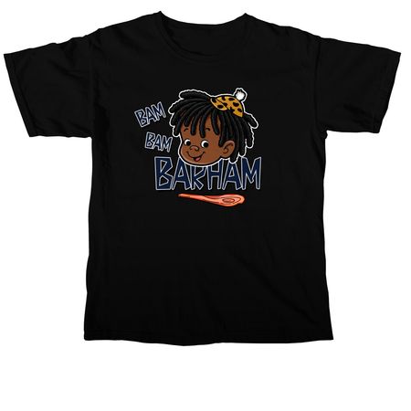 "Bam Bam" Barham, a Black Comfort Colors Unisex Tee