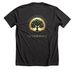 Gethsemane&nbsp;, a Dark Grey Heather Premium Unisex Tee (back-view)