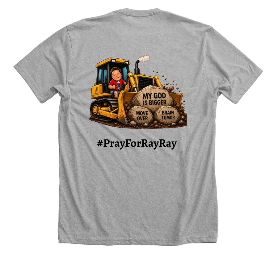 PrayForRayRay&nbsp;, a Athletic Heather Premium Unisex Tee