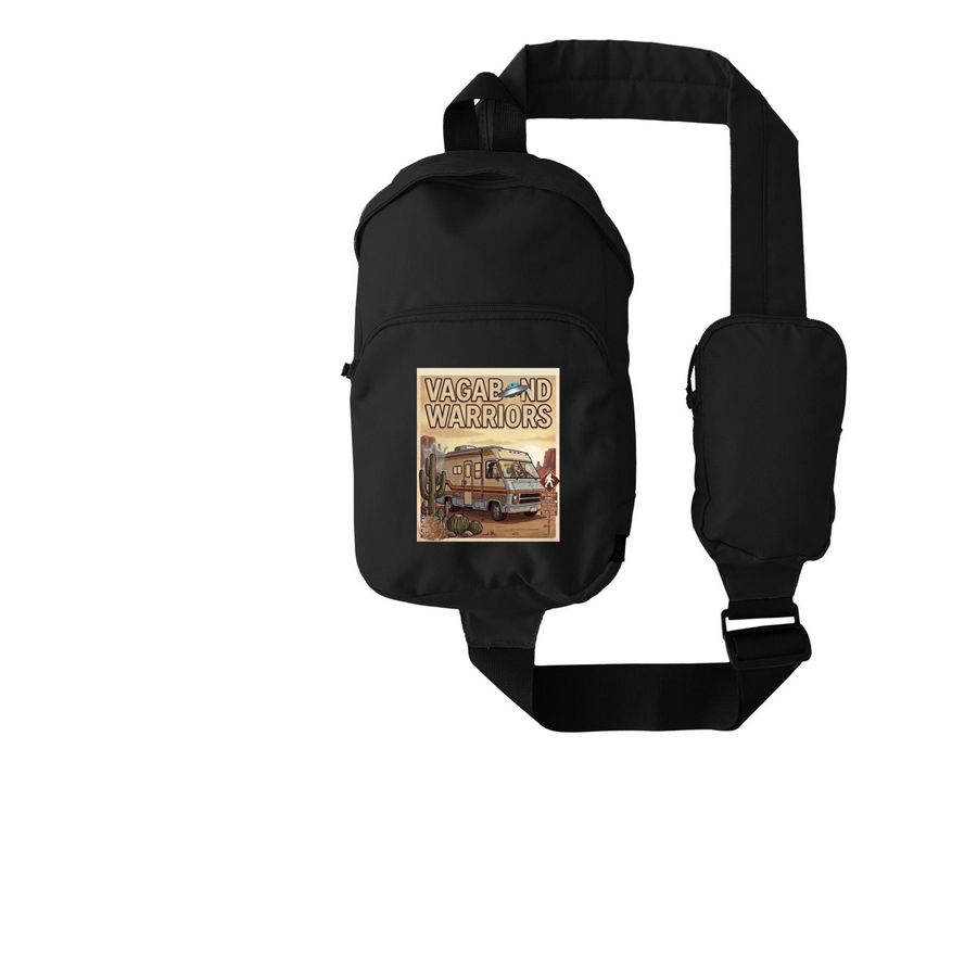 VAGABOND WARRIORS&nbsp;, a Black Grove Sling Bag