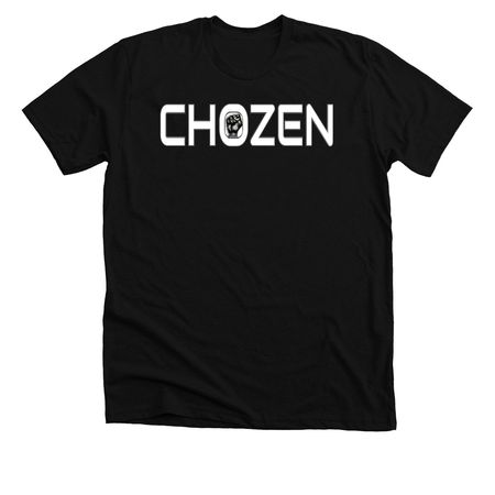Chozen by Annie - The White Edition, a Solid Black Blend Premium Unisex Tee
