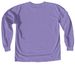 Due Dates are overrated, a Violet Comfort Colors Long Sleeve Tee (back-view)