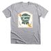 Backpacker Radio: The Blue Ribbon of Podcasts, a Athletic Heather Premium Unisex Tee