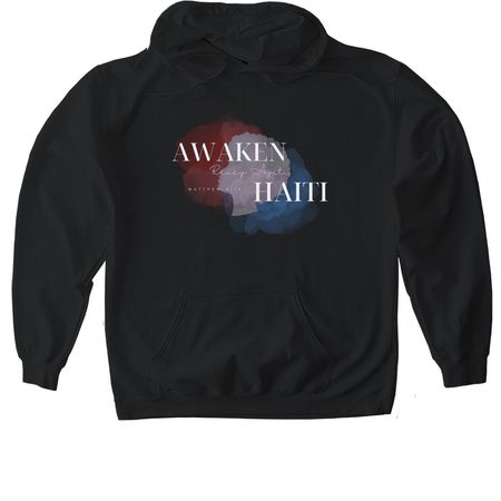 Rev?y Haiti Fundraiser, a Black Gildan Softstyle Pullover Hoodie