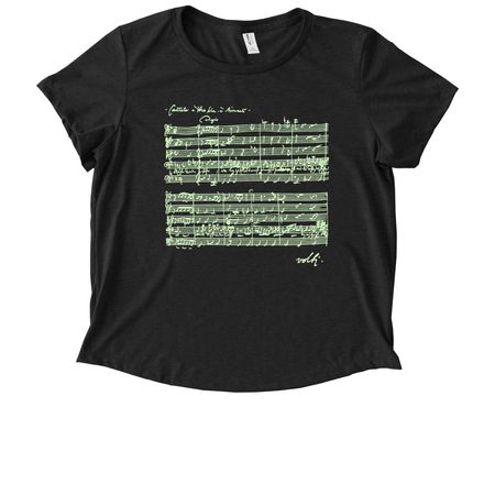 2026 Marlboro Bach Shirts, a Space Black Allmade Eco Triblend Women?s Scoop Neck Tee