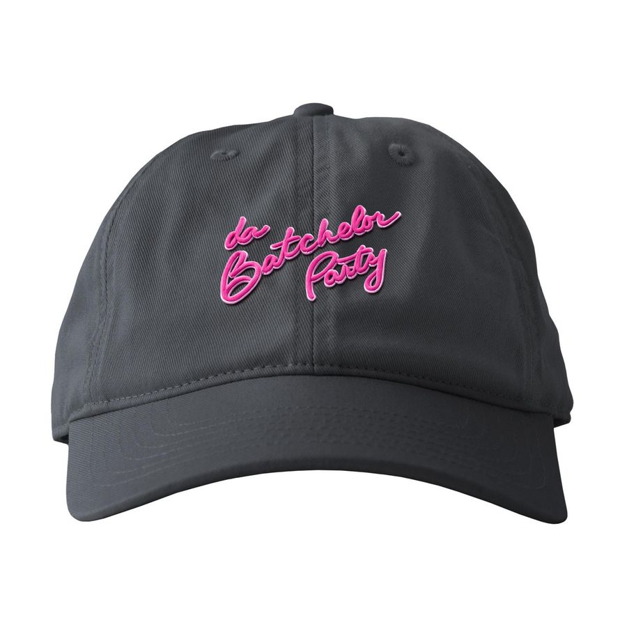 PARTY MERCH - dBP Logo Cap, a Charcoal Printed Eco Baseball Cap