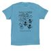 BnB Buzz and Bloom, a Ocean Blue Premium Cotton Tee