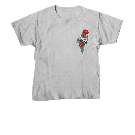 Pal Map, a Sport Grey Youth Unisex Tee
