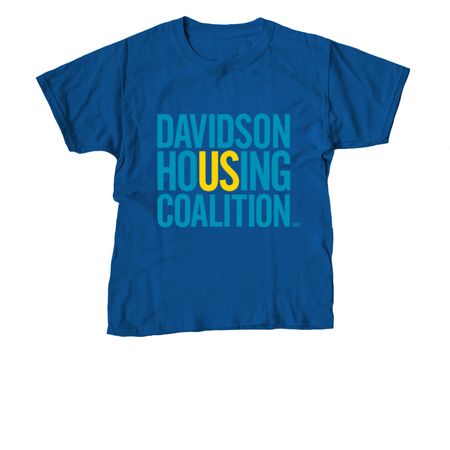 Affordable housing is tops!, a Royal Blue Youth Unisex Tee