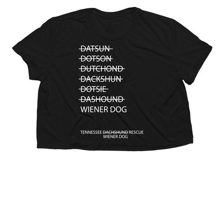 Spelling is Hard, a Black Women?s Flowy Cropped Tee