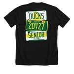 Co 27 Parent, a Solid Black Blend Premium Unisex Tee (back-view)