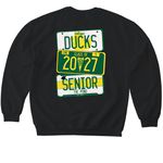 Co 27 Parent, a Black Softstyle Crewneck Sweatshirt (back-view)