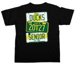 Co 27 Parent, a Black Comfort Colors Unisex Tee (back-view)