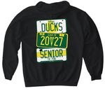Co 27 Parent, a Black Gildan Softstyle Pullover Hoodie (back-view)