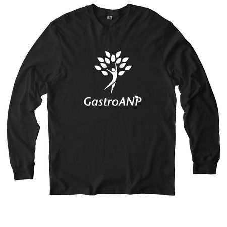 Logo Shirt/Sweatshirt, a Deep Black Allmade Organic Cotton Long Sleeve Tee