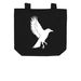 The Black Bird Oracle Series - Tote Bag, a Black Organic Cotton Tote Bag