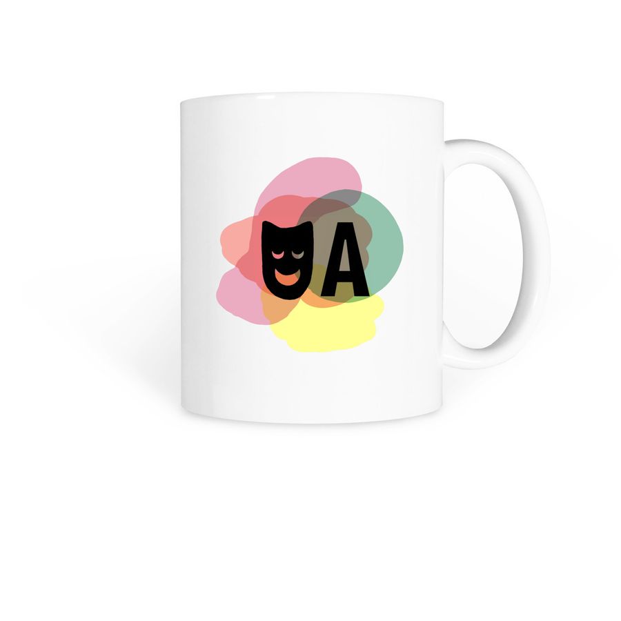 Unmasked Mug, a White Coffee Mug