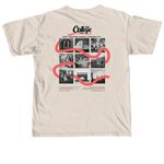 FCC College Age Tile Timeline Tee, a Ivory Comfort Colors Unisex Tee (back-view)