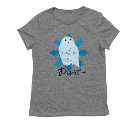 Team Frost!, a Aluminum Grey Allmade Eco Triblend Women?s Tee